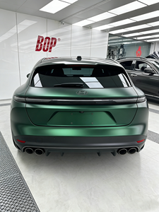 Vehicle <strong>Stickers</strong> High Quality Automotive Satin Venom Green Car Skin TPU Coating Pellicola Paint Protection Auto Wrap Film - Product Image 3