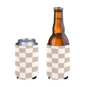 Funda Aislante para Latas de Bebidas Crazy Bison, Personalizada/Al Por Mayor, de Fibra de Poliéster, Elegante, Plegable, Duradera, para Abrir Fácilmente - Product Image 3