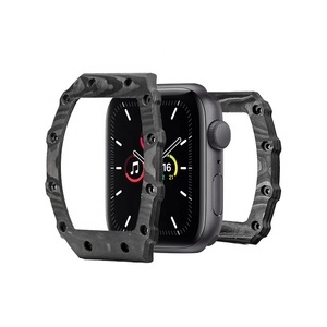 Custodia Protettiva Ultra Sottile in Vera Fibra di Carbonio Lavorata CNC di Lusso per <span class=keywords><strong>Apple</strong></span> <span class=keywords><strong>Watch</strong></span> Ultra 1 2 49mm - Product Image 5
