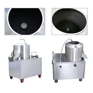 Éplucheur de patates douces laveuse automatique Taro lavage Machine à éplucher commercial électrique oignon noix de coco décorticage boisson Restaurant - Product Image 4