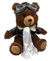 Combinaison de vol pour aviateur, petit ours en faux cuir, souple et confortable, cintrée