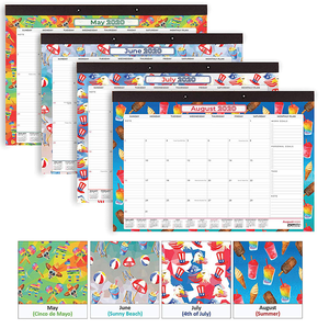 Calendrier personnalisé à succès avec logo, impression colorée, agenda hebdomadaire de bureau - Product Image 5