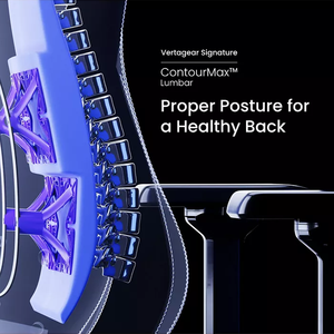 เก้าอี้เกมมิ่งพรีเมียม OEM ปี 2026 เก้าอี้คอมพิวเตอร์พนักพิงสูง ที่วางแขน 4D โฟมขึ้นรูป ฐานอะลูมิเนียม กลไกแบบกบ ปรับเอนได้ 180 องศา - Product Image 3