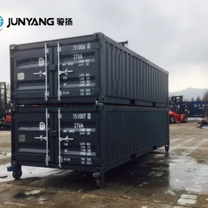 สระว่ายน้ำแบบตู้คอนเทนเนอร์ขนส่งทางทะเลขนาด 20 ฟุต 40 ฟุต สำหรับใช้งานกลางแจ้งในลานบ้านแบบเคลื่อนย้ายได้ตามสั่ง - Product Image 5