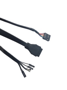 Hộp Đựng Máy Tính PC Riser Card HUB Dual USB 3.0 + Nói + Cáp Tai Nghe Bảng Mở Rộng PCB Giao Diện Bảng Mặt Trước Máy Tính - Product Image 4