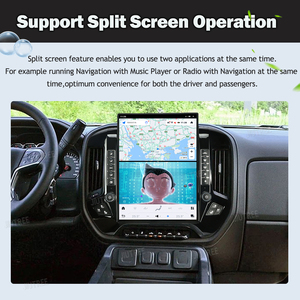 15.6 inch Android 13 cho Chevrolet Silverado GMC Sierra 2013 2020 đài phát thanh xe đa phương tiện tự động Stereo Video Player GPS đơn vị đứng đầu - Product Image 2