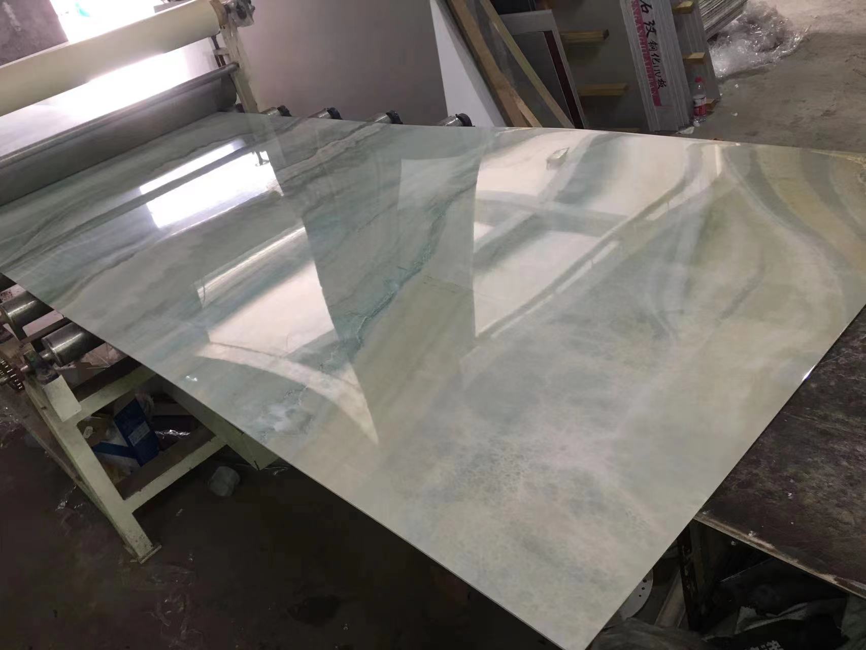 High Glossy PVC Marble Sheet 1220x2900mm Plastic Flexible Wall Decorative Board