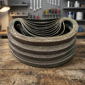Bandas de Lijado de Óxido de Aluminio Duraderas 10X330 Grano 80 para Pulir y Acabar Metal y Madera - Product Image 3