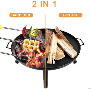 Campeggio pic-nic Garden Party BBQ bruciatore a carbone di legna per esterno pozzo del fuoco portatile - Product Image 3