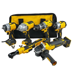 Juego <span class=keywords><strong>de</strong></span> Herramientas Eléctricas Inalámbricas <span class=keywords><strong>Dewalt</strong></span> <span class=keywords><strong>de</strong></span> 20V con Baterías y Cargador, Incluye Taladro, Atornillador y Llave Inglesa - Product Image 4