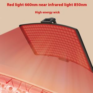 Lampu terapi lampu merah silikon 660nm + 850nm, lampu besar dapat digunakan untuk menghilangkan nyeri punggung - Product Image 4
