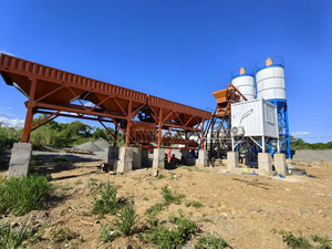 HZS50 Planta mezcladora de hormigón estacionaria para proyecto - Product Image 6