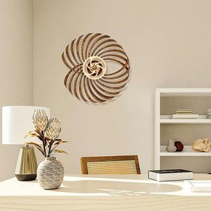 Escultura Cinética 3D Única para Pared, Arte en <span class=keywords><strong>Madera</strong></span> Grabada para Papá, Regalo para el Día <span class=keywords><strong>del</strong></span> <span class=keywords><strong>Padre</strong></span>, Decoración para Sala <span class=keywords><strong>de</strong></span> Estar - Product Image 6