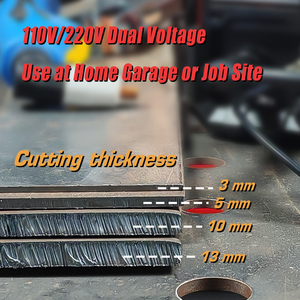 Cut50 50 50amps xách tay <span class=keywords><strong>Plasma</strong></span> Cutter lớn LED hiển thị 220V 110V xây dựng máy cắt <span class=keywords><strong>plasma</strong></span> thợ hàn Max 13 Mét - Product Image 3