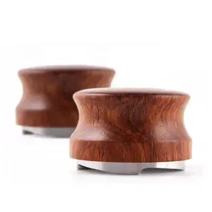 Tamper Distributor Kopi Espresso Kayu Desain Baru