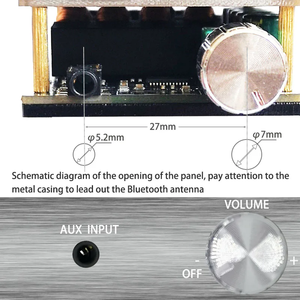 <span class=keywords><strong>ZK</strong></span>-<span class=keywords><strong>1002</strong></span>เครื่องขยายเสียงดิจิตอลระบบสเตอริโอ5.0 TPA3116ไฮไฟ100W + 100W แอมป์เครื่องขยายสัญญาณเสียงโฮมเธียเตอร์ - Product Image 6