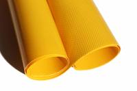18 oz ignifuge résistante vinyle enduit bâches en toile pour tente couvre bateau gonflable conduit d'air