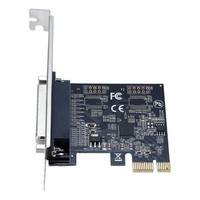 Tarjeta adaptadora serie PCIe RS232 de un solo puerto Interfaz USB 3,0 de perfil bajo Puerto serie DB9 MCS9922 Chipset en stock
