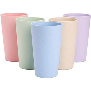 <span class=keywords><strong>RPET</strong></span> CUP Lot de 6 gobelets <span class=keywords><strong>en</strong></span> plastique réutilisables de 20 oz gobelets incassables pour la cuisine, le lave-vaisselle et l'eau. - Product Image 1