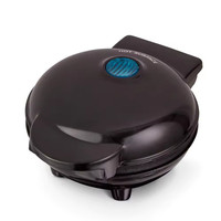 Gaufrier belge électrique double face de 7 pouces Mini appareil ménager antiadhésif rond