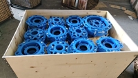 Adaptateur à bride de raccordement large gamme en fonte ductile, vente directe usine Fenghuang, DN50-DN1200