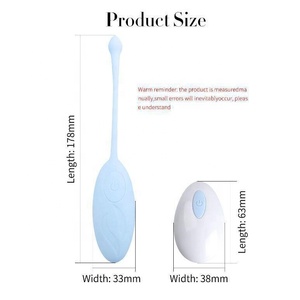 Control remoto inalámbrico para masturbador femenino Egg Jump con llama de vibración táctil coqueta Vibrador de carga conveniente para parejas - Product Image 6