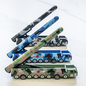 Bolígrafos de Gel con Diseño de Misiles Personalizados KAIX, Idea de Regalo, Bolígrafos de Tinta de Gel con Camuflaje Militar, MOQ Bajo para <span class=keywords><strong>Servicio</strong></span> de Personalización de Logotipos - Product Image 1