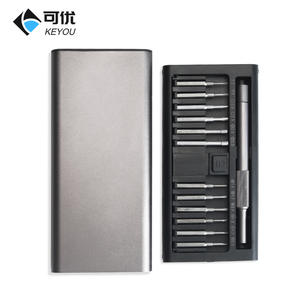 Kit de tournevis pour lunettes Keyou, en alliage, 15 en 1, outil de réparation tout-en-un pour l'ajustement et l'entretien des montures - Product Image 1