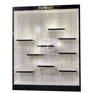 Negozio di parrucche vetrine per interni negozio di parrucche <span class=keywords><strong>Design</strong></span> vetrina per esposizione a parete espositore per parrucche negozio di capelli - Product Image 1