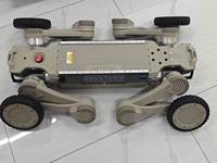 Robot quadrupède robuste CK M1 à roues, vitesse élevée 8 m/s, autonomie longue durée 3,5 h, IP67, pour patrouille de sécurité et cartographie, garantie 1 an