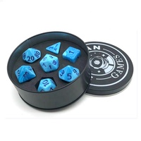 Gobelet de jeu de dés en métal personnalisé avec logo imprimé UV, forme ronde pour le rangement - MOQ faible