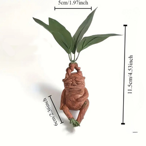 Statue de mandragore magique pour jardin, 1 pièce, parfaite pour la décoration extérieure et l'aménagement paysager, cadeau de Noël, d'Halloween et de Thanksgiving. - Product Image 2