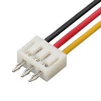 Connecteur JINDA JST SCN 2,5 mm 3 broches, prise d'alimentation DC, connecteur mâle en cuivre, utilisation sur circuit imprimé, fil vers carte, 250 V 3 A