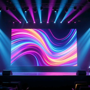 Écran LED incurvé personnalisé P2.97, pleine couleur, luminosité 800 cd, fréquence <span class=keywords><strong>de</strong></span> rafraîchissement 3840 Hz, pour <span class=keywords><strong>location</strong></span> <span class=keywords><strong>de</strong></span> scène intérieure/extérieure - Product Image 4