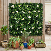 Mur de fleurs artificielles de style européen, style hortensia, fait main