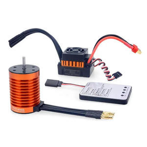 Moteur brushless étanche 3650 3900KV avec combo ESC étanche 60A pour buggy RC tout-terrain 110 et camion de course - Product Image 3