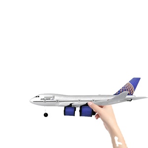 Avión acrobático <span class=keywords><strong>RC</strong></span> de espuma de ala fija con ventilador canalizado, modelo A380 de 3 canales y <span class=keywords><strong>Boeing</strong></span> 747 BM02, para uso transfronterizo - Product Image 1
