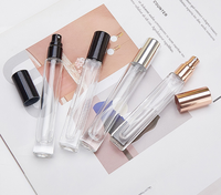 Botol Parfum Mini Bentuk Ramping - Botol Kaca Kosong 10ml untuk Parfum, Minyak Atsiri, Sampel, Kemasan Parfum Ukuran Perjalanan