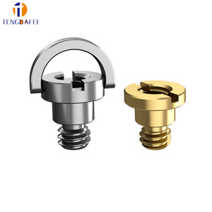 Tornillos para Cámara Tengdafei, Acero Inoxidable, Latón, Cabeza Redonda, Rosca 1/4, Montaje para Trípode de Cámara Digital - Product Image 1