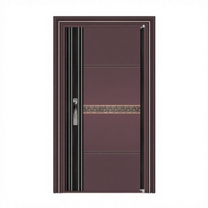 Porte coulissante d'entrée en aluminium sur mesure, insonorisée, étanche, antivol, isolation thermique pour salon, villa, usage extérieur 5 - Product Image 1