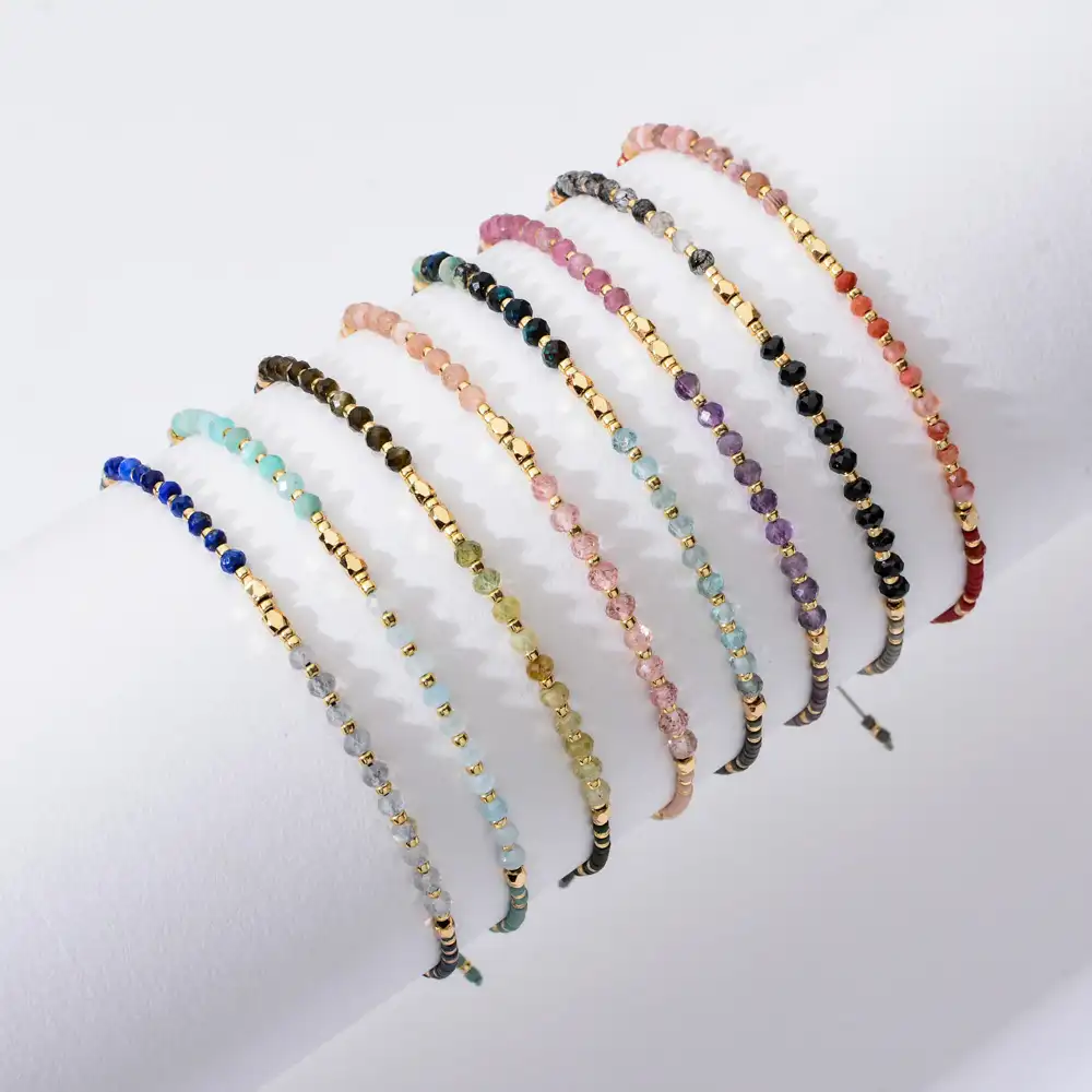Miyuki — Bracelet en perles japonaises macramé, bijou artisanal ajustable, mignon, Design, petite taille, diy, pour femmes, Miyuki