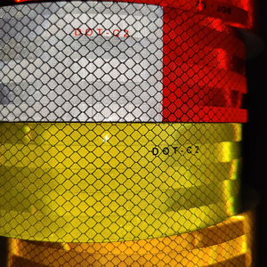 Băng Phản Quang Phản Quang ECE 104r Cinta Cổ Điển An Toàn Cho Xe Tải Xe Moóc Màu Đỏ Và Trắng Bán Sỉ Nhà Máy - Product Image 5