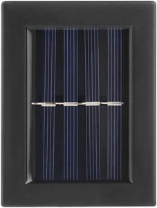 Lámpara Solar LED de Pared para Exteriores, Jardín, Porche, Impermeable, con Iluminación Superior e Inferior, para Patio, Escaleras y Jardín - Product Image 4