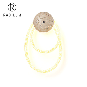 <span class=keywords><strong>Applique</strong></span> <span class=keywords><strong>murale</strong></span> LED Wabi-sabi, salon d'hôtel, <span class=keywords><strong>fibre</strong></span> tissée en travertin naturel, tuyau artistique, luminaire créatif, <span class=keywords><strong>applique</strong></span> <span class=keywords><strong>murale</strong></span> en travertin Rigel - Product Image 1