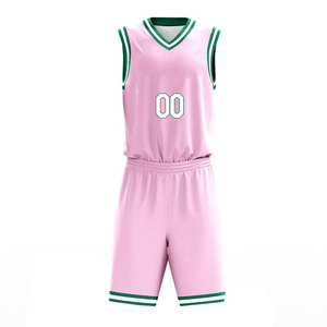 Ensemble d'uniformes de basketball sur mesure, dernier design, pour équipes, nouveaux arrivages, matière respirante, pour jeunes. - Product Image 2