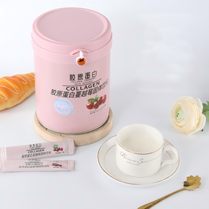 Colágeno en Polvo de Arándano Rojo de Marca Privada para Blanqueamiento de la Piel y Salud Femenina, Bebida Nutritiva Sustitutiva de Comidas, Personalizable OEM/ODM - Product Image 4