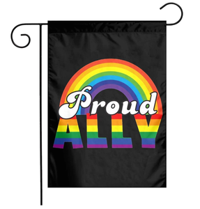 Feuilles d'eucalyptus arc-en-ciel personnalisées drapeau de jardin LGBTQ Inclusion drapeau d'égalité lesbienne <span class=keywords><strong>Gay</strong></span> bisexuel transgenre petit mini cour - Product Image 2