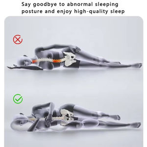 Almohada de maternidad ergonómica con espuma de memoria-Soporte de <span class=keywords><strong>embarazo</strong></span> de cuerpo completo para aliviar <span class=keywords><strong>el</strong></span> <span class=keywords><strong>dolor</strong></span> de espalda, almohada de lactancia y juego de tumbona para bebés - Product Image 3