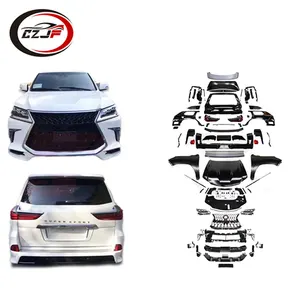 CZJF New Design Car Parts Headlight Hood Grille Front Rear Bumper For Lexus LX570 2008 2009 2010 2011 2012 2013 2014 2015