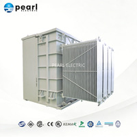 Transformateur triphasé 1000 kVA 12,47 kV 60 Hz à noyau amorphe, monté sur socle, à très faibles pertes et à économie d'énergie pour les réseaux intelligents et les micro-réseaux